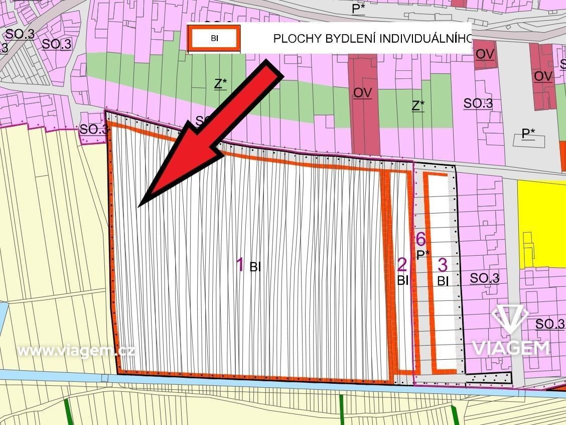 Pozemky pro bydlení, Kněždub, 696 64 - 2