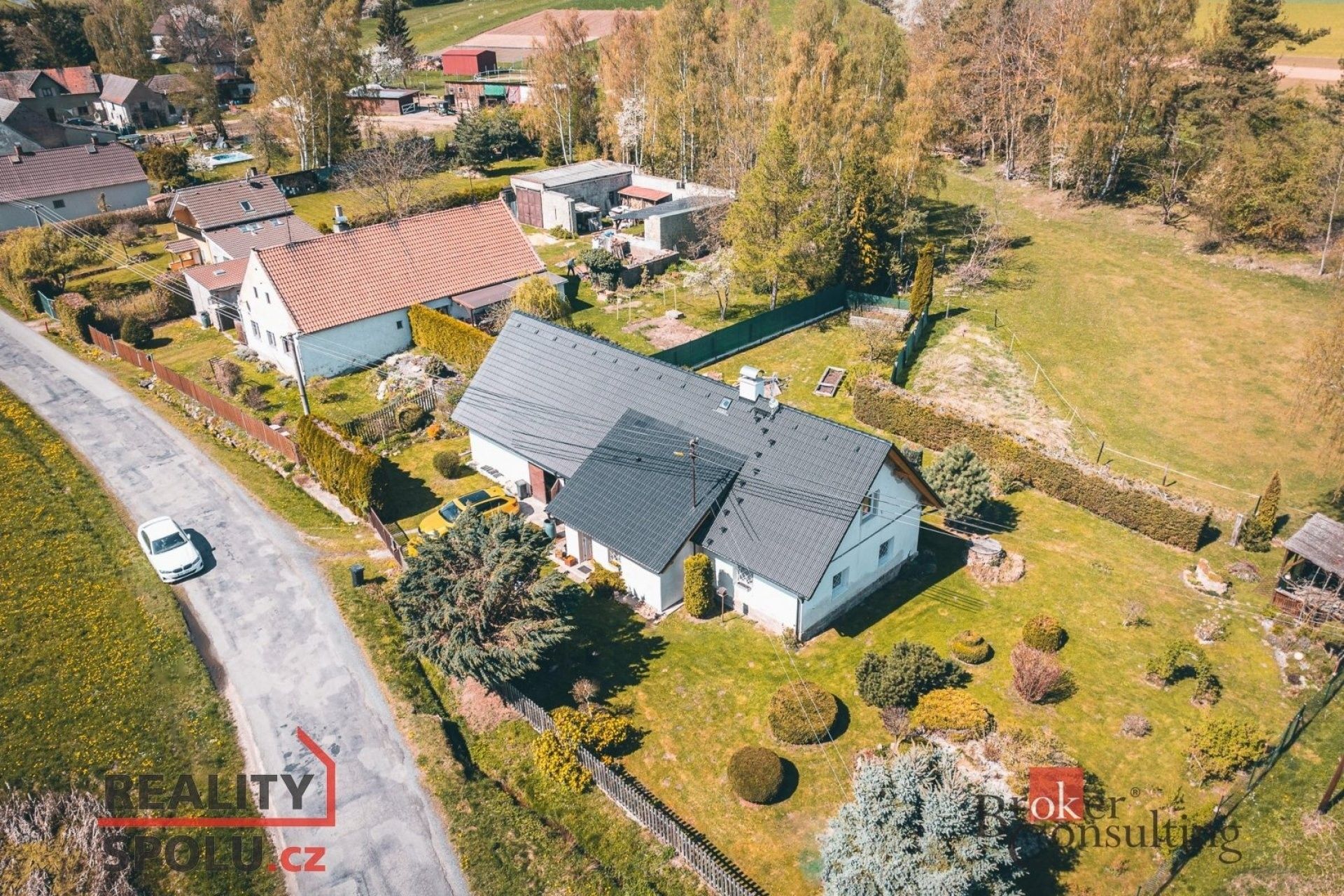 Prodej rodinný dům - Lhota, Čistá, 130 m²