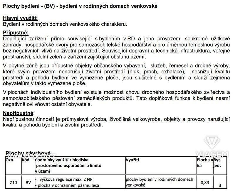 Pozemek pro bydlení · Velenov, okres Blansko, Jihomoravský kraj - 3