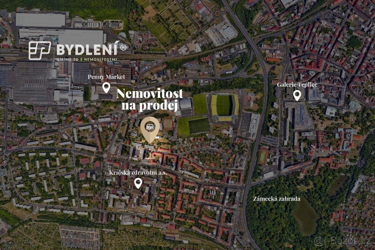 Byt 2+1 – Teplice, Nová Ves – pohled 5