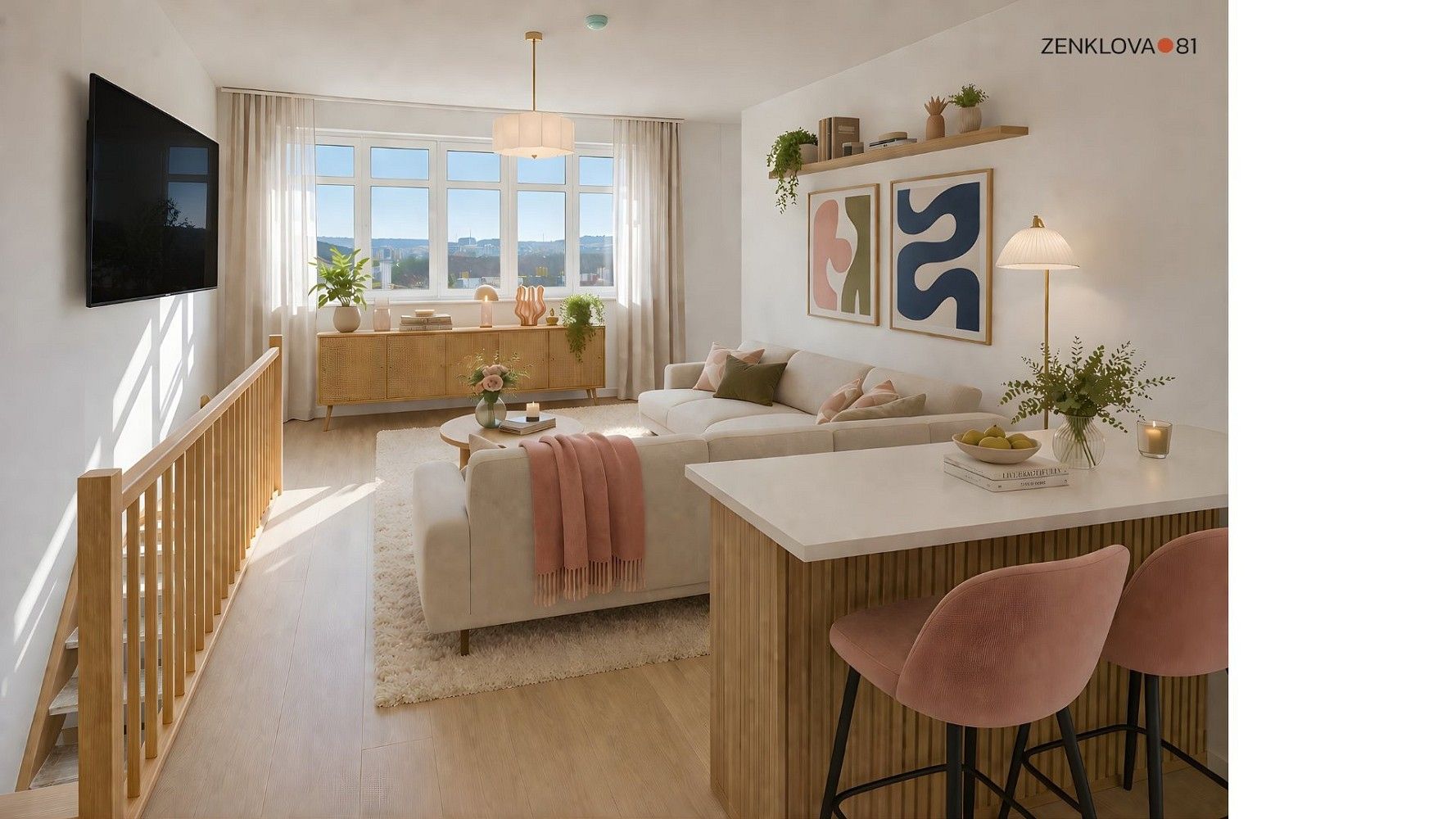 2+kk, Zenklova, Praha 8 - Libeň, 48 m² - 1
