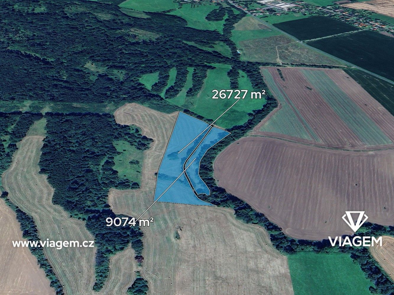 Zemědělské pozemky, Kravaře, okres Česká Lípa - 1