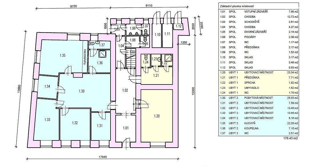 Činžovní dům · 313 m² · Kojice, okres Pardubice, Pardubický kraj - 4