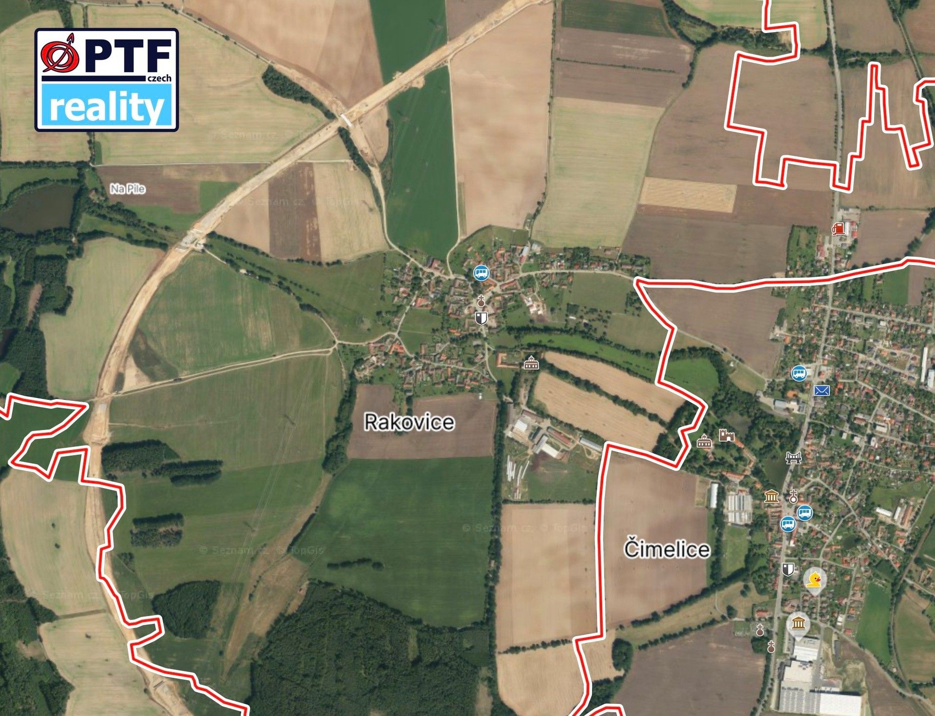 Zemědělské pozemky, Rakovice, 12 492 m²