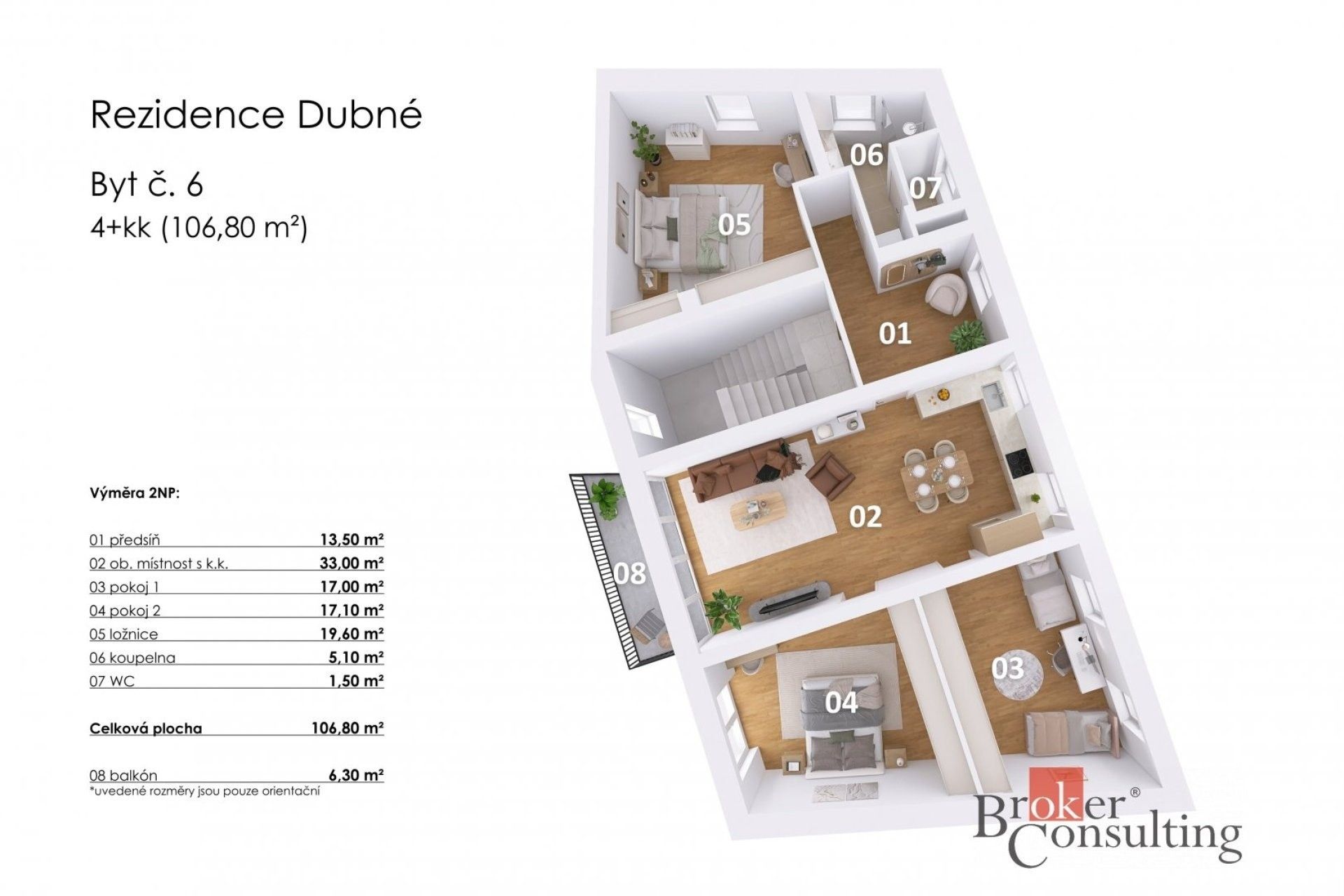 4+kk, Dubné, 110 m² - 2