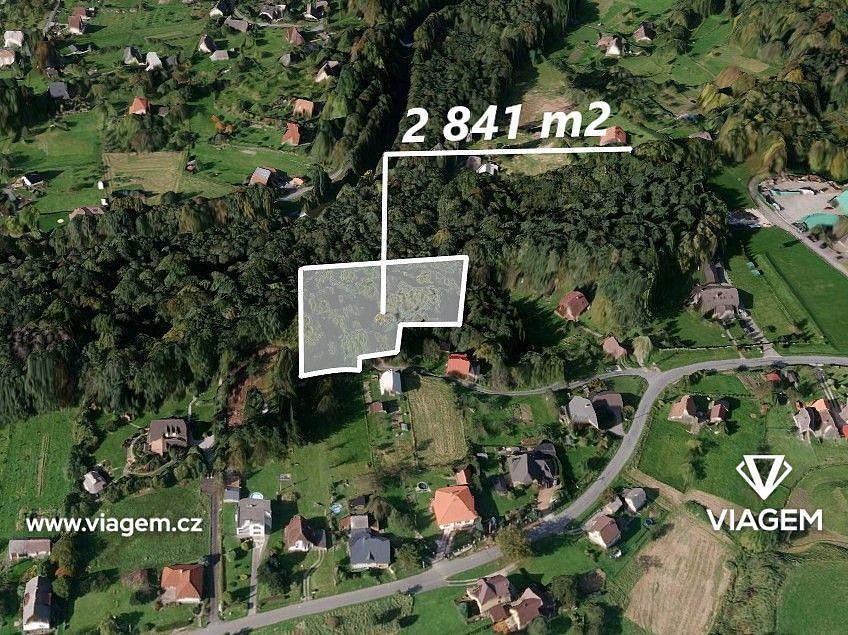 Zahrada, 2 841 m²