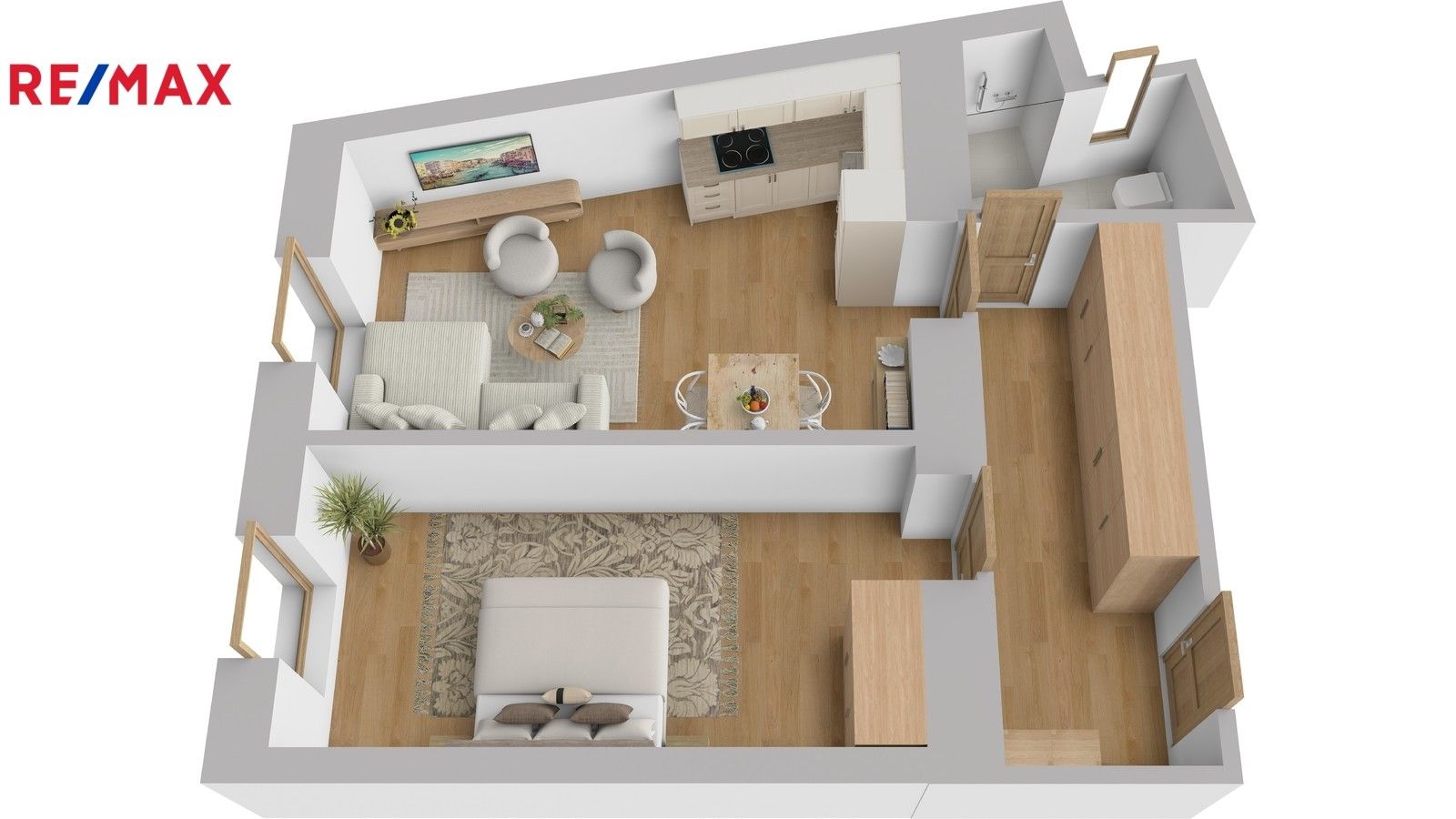 Prodej byt 2+kk - Černomořská, Praha, 53 m²