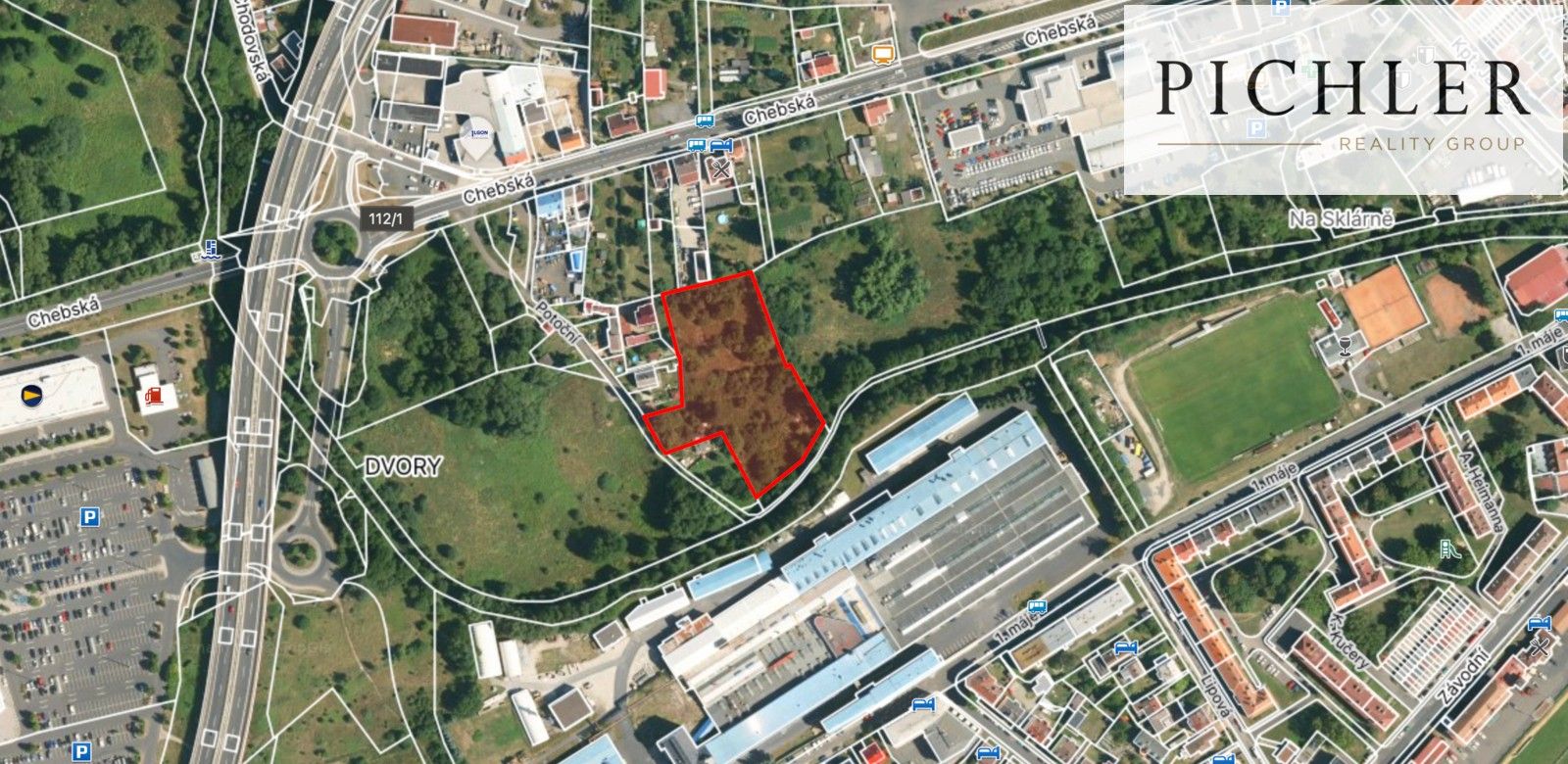 Pozemky pro bydlení, Karlovy Vary, 6 979 m² - 2