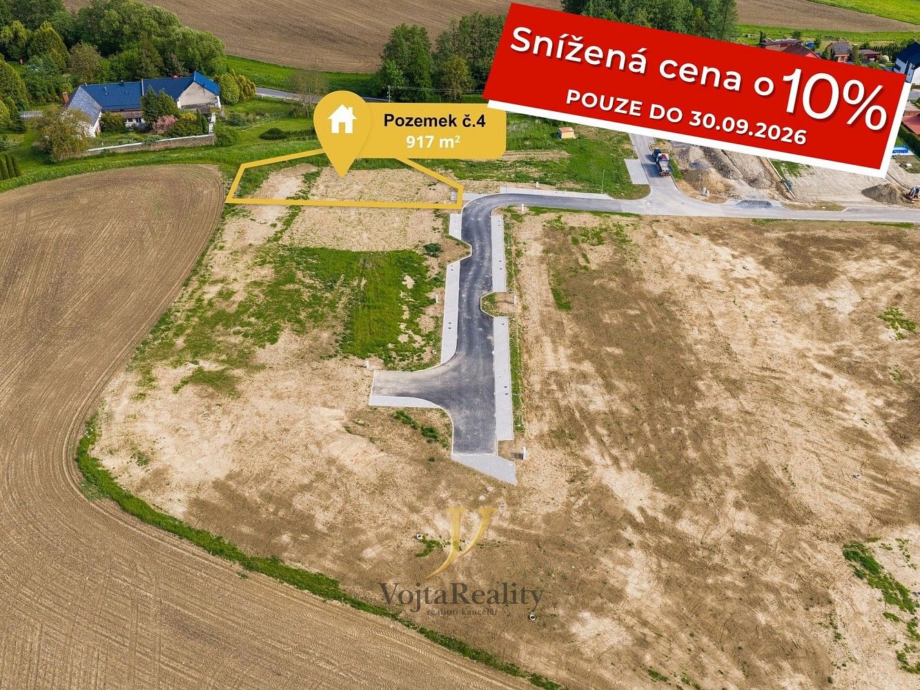 Pozemek pro bydlení, 917 m²