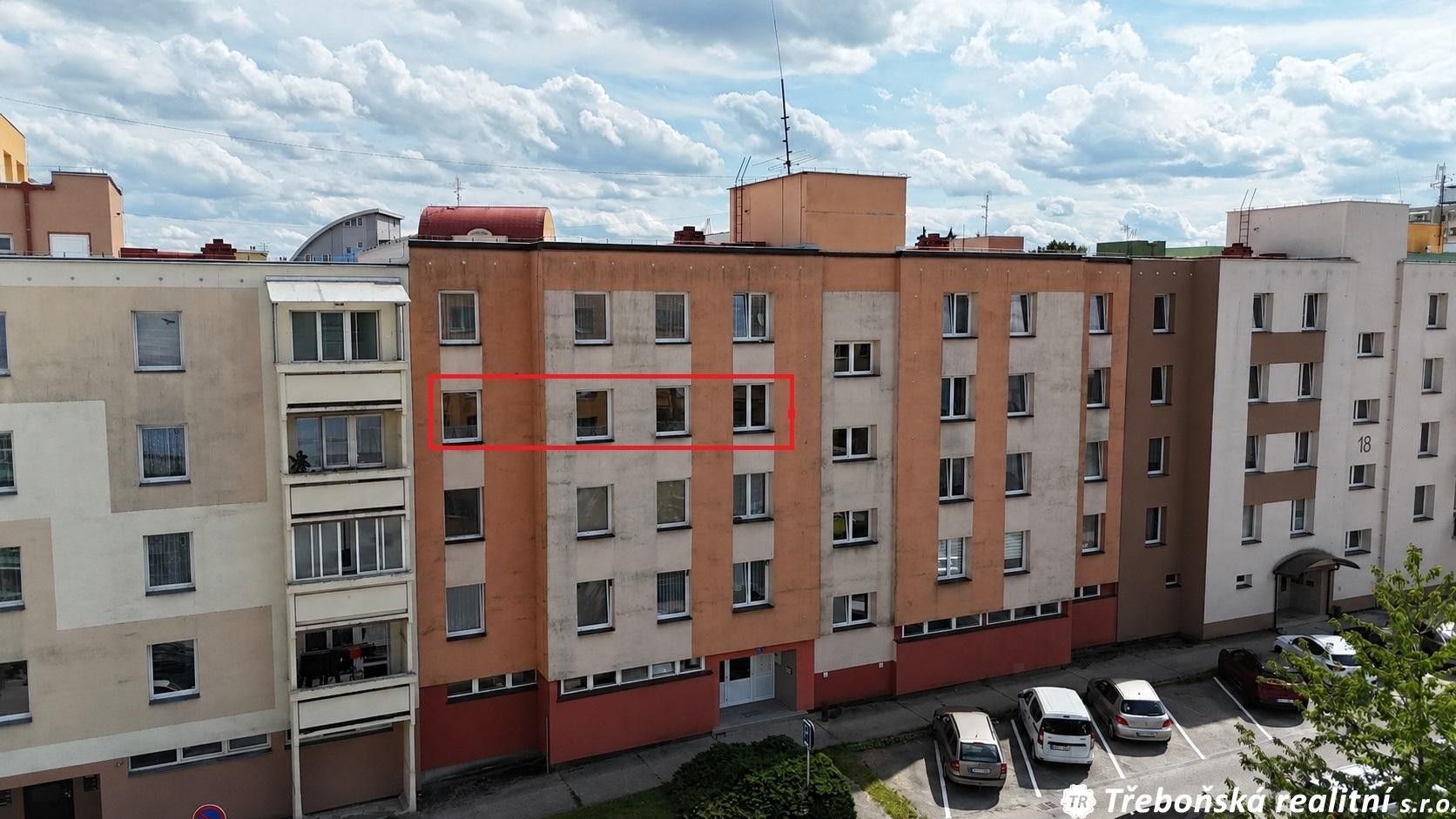 4+1, Kosmonautů , Jindřichův Hradec V, 78 m² - 2