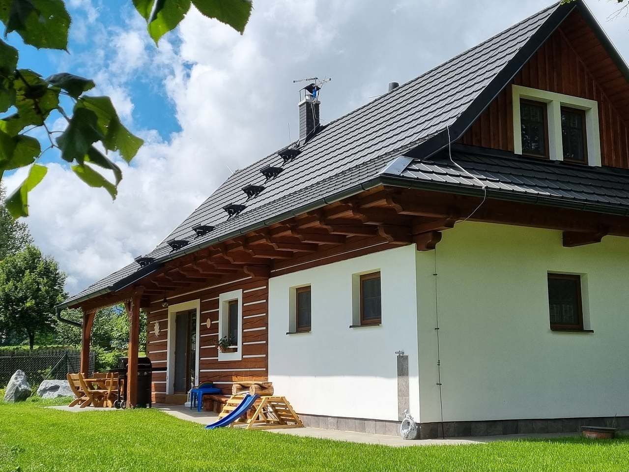 Chaty, Jindřichov - Habartice u Jindřichova, Olomoucký kraj - 2