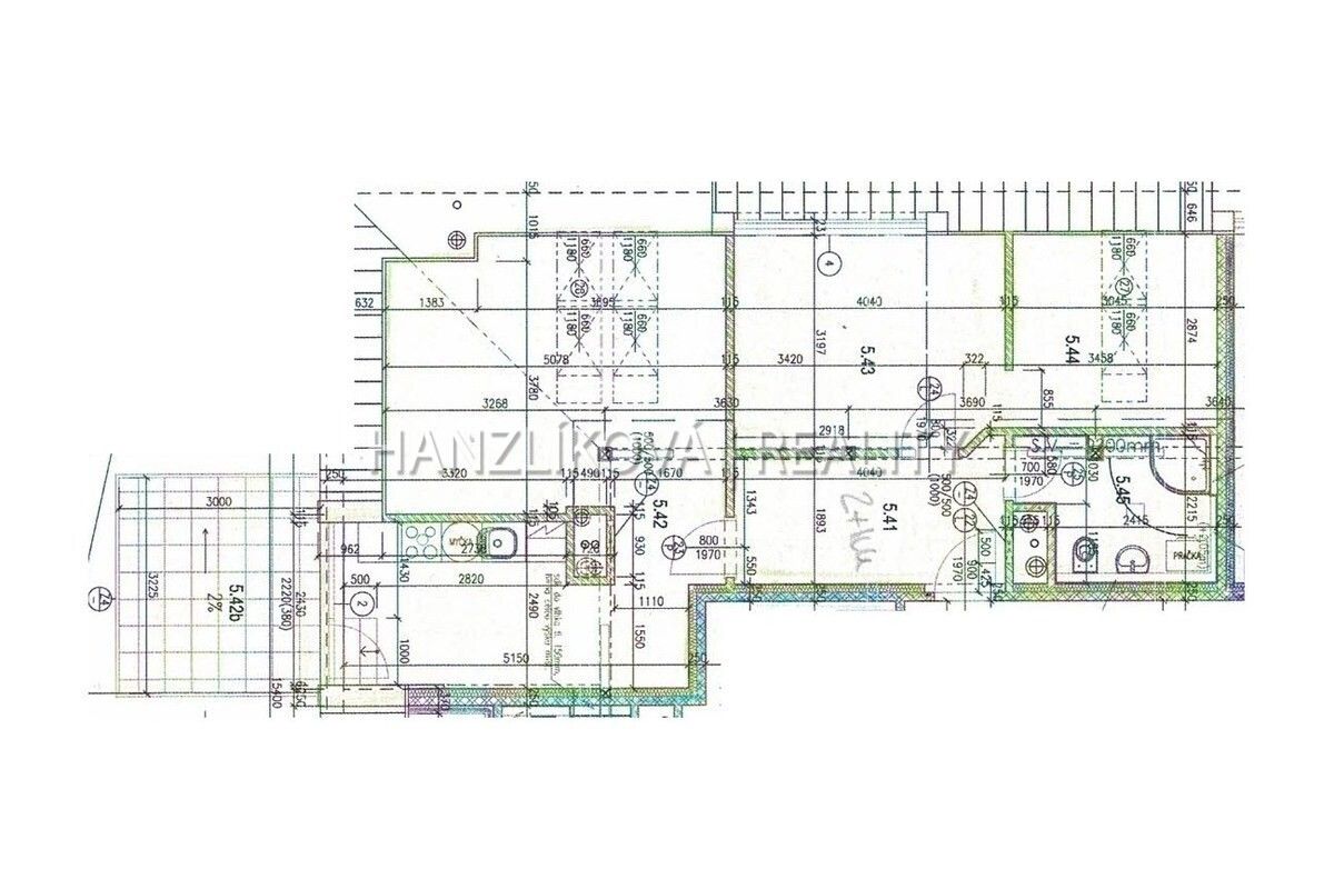 2+kk, Pekárenská 2783, České Budějovice 3, 68 m² - 2