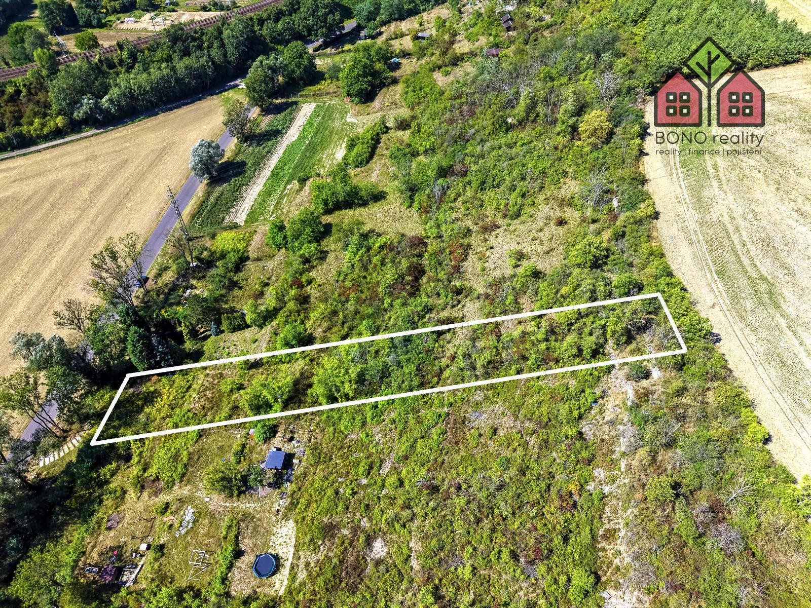 Prodej zahrada - Hoštka, 1 950 m² - 5
