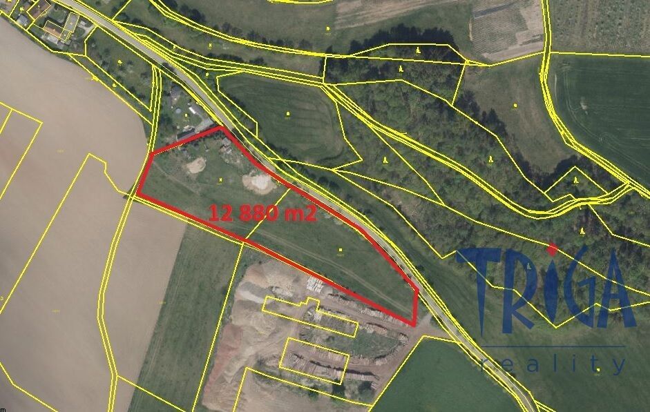 Prodej pozemek pro bydlení - Krabčice, Dolany, 12 m²