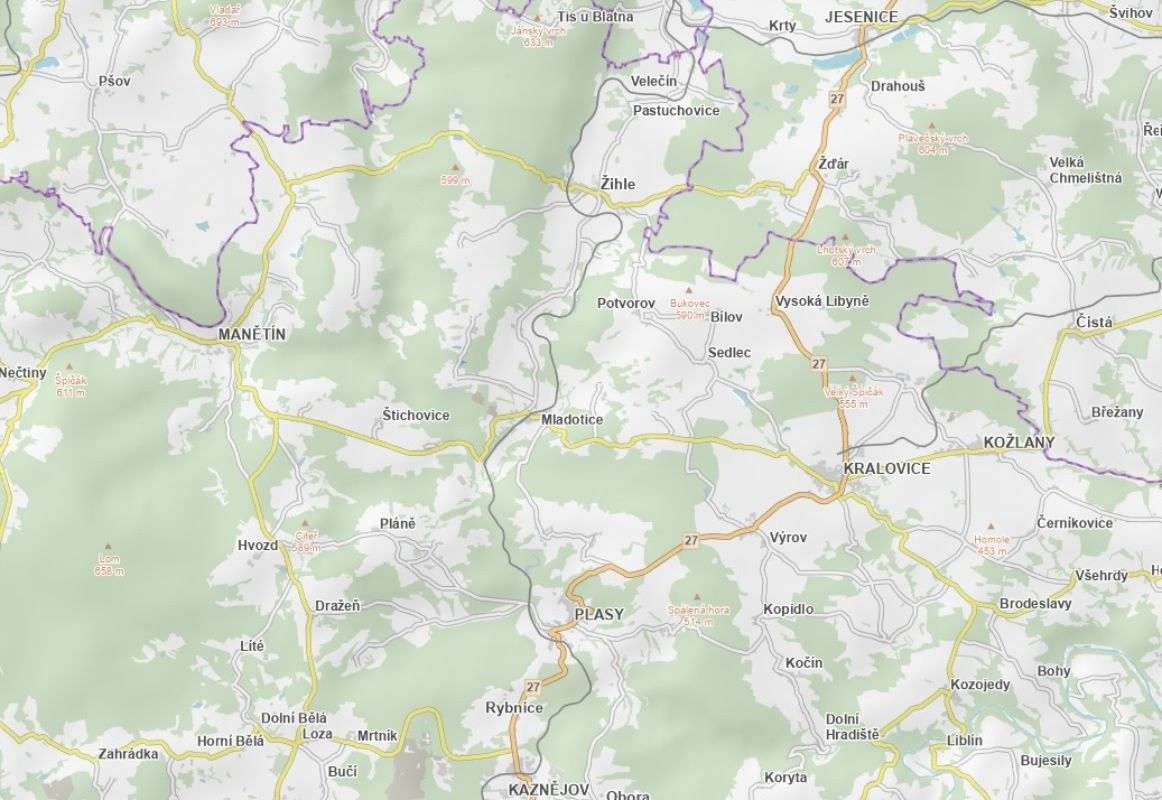 Louka · 7 342 m² · Mladotice - 3