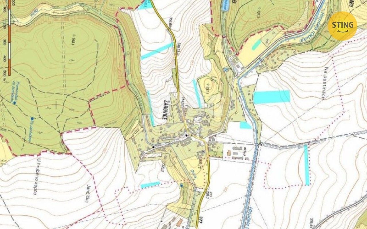 Zemědělské pozemky, Žárovice, Plumlov, 25 258 m²