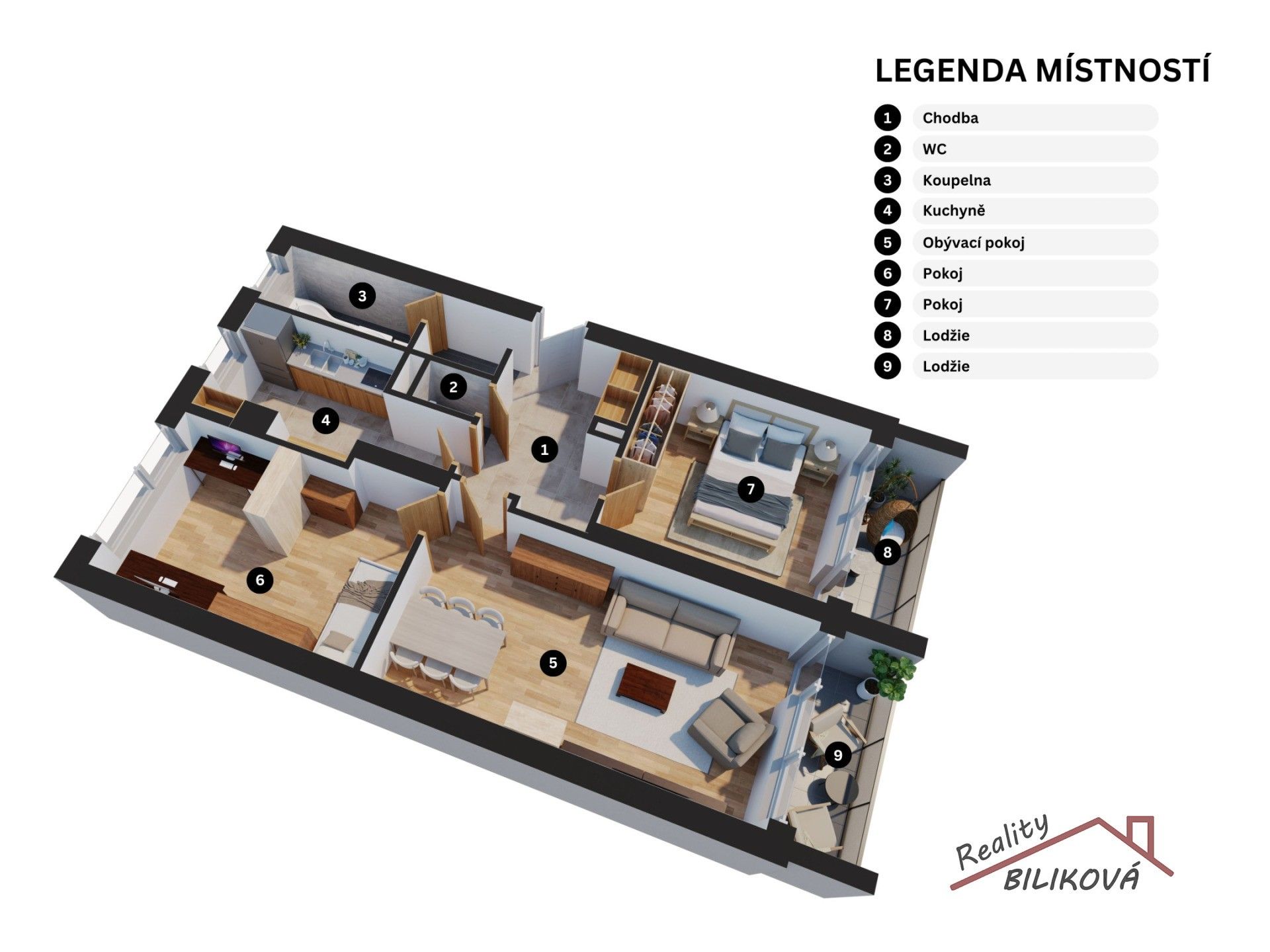 3+1, Kostelecká 1544, Brandýs nad Labem-Stará Boleslav Brandýs nad Labem, 78 m² - 2