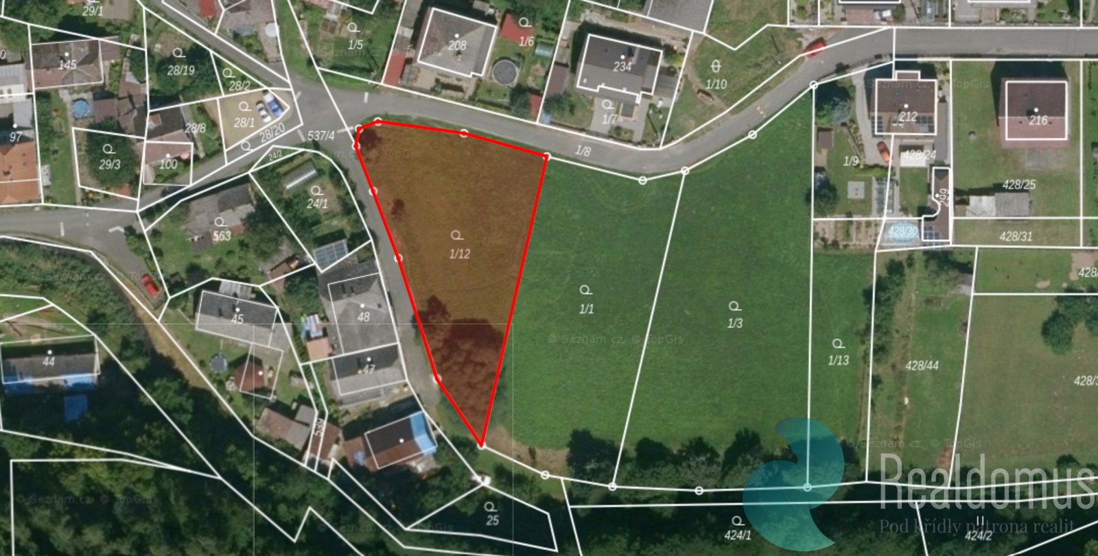 Pozemek pro bydlení · 1 193 m² · Lesnice - 3