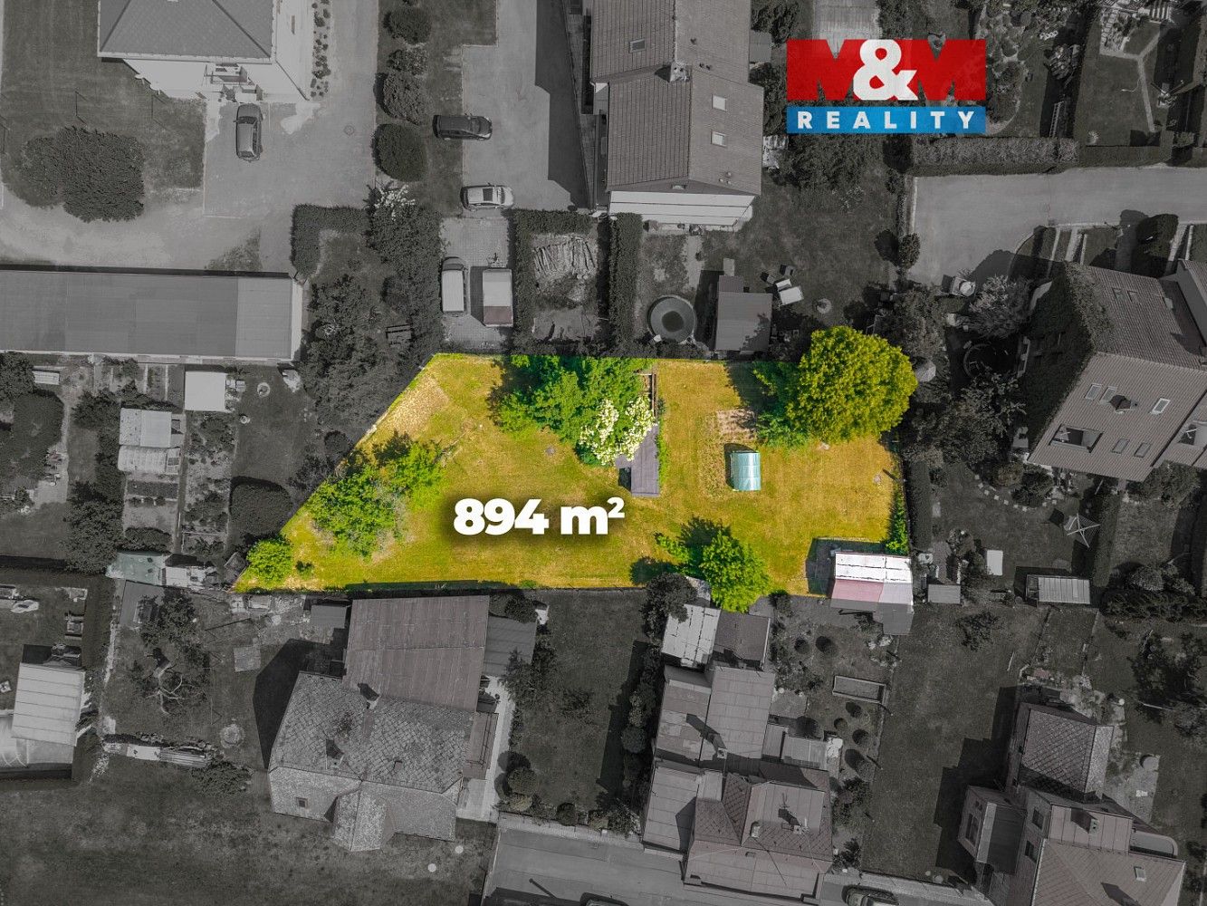 Pozemek pro bydlení, 894 m²