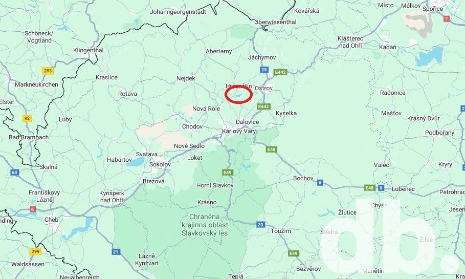 Stavební pozemek, Hroznětín – pohled 4