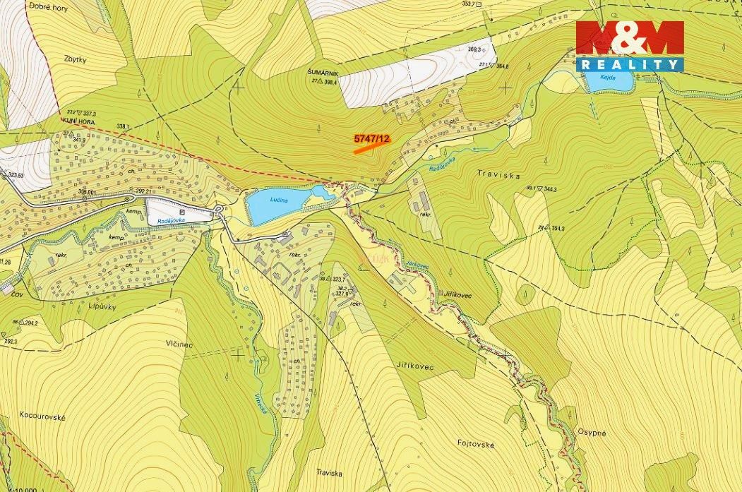 Prodej pozemek pro bydlení - Kněždub, 696 64