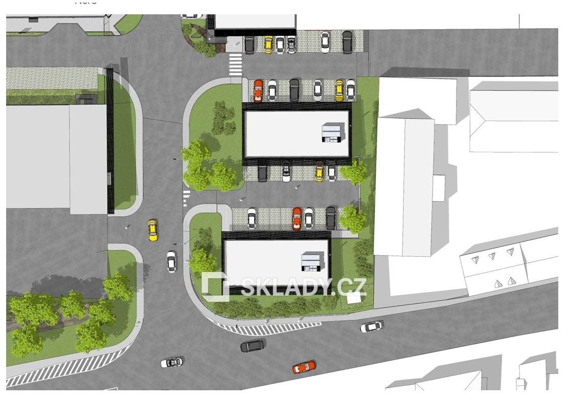 Obchodní prostory, K Zelenči, Praha Horní Počernice, 225 m² - 2