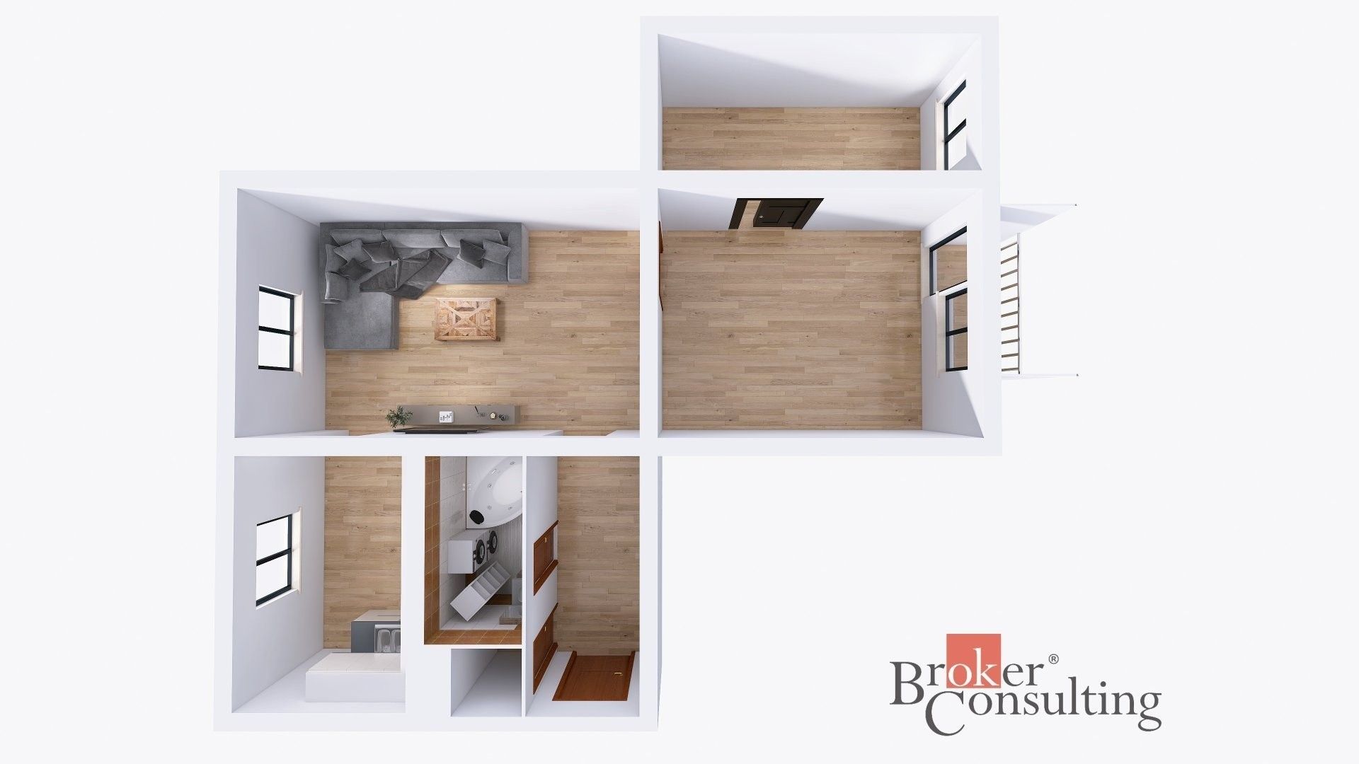 Byt 3+1 · 62 m² · Jesenická, Bruntál - 4