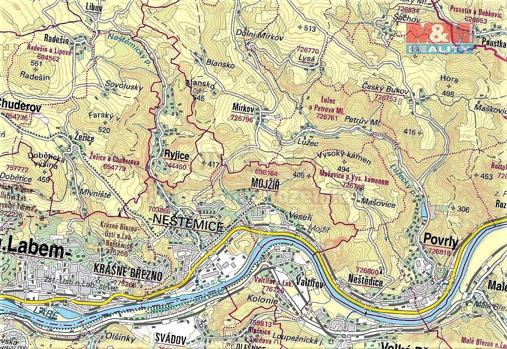 Prodej pozemek - Povrly, okres Ústí nad Labem, Ústecký kraj - 5