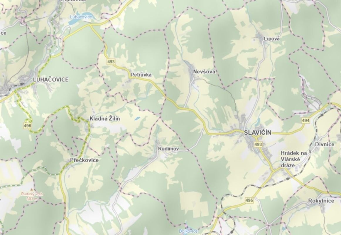 Louka · 2 289 m² · Luhačovice - 3