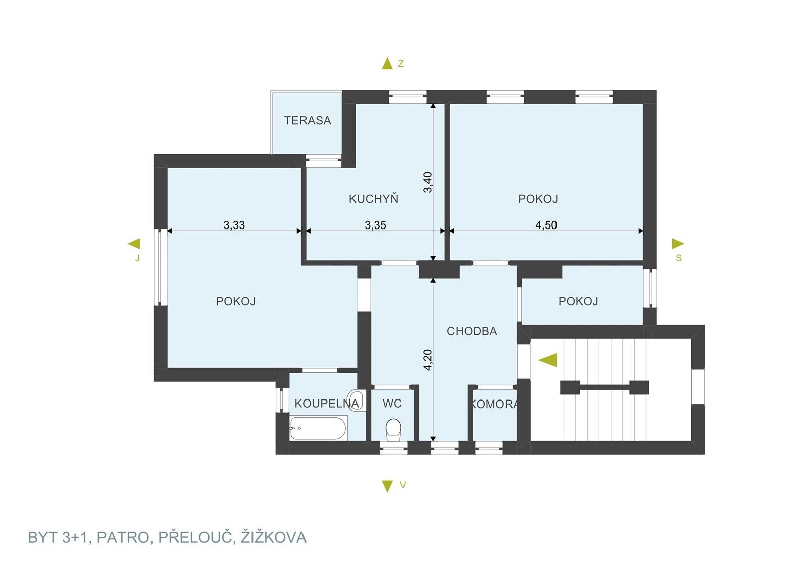 Prodej rodinný dům - Československé armády, Přelouč, 170 m² - 5