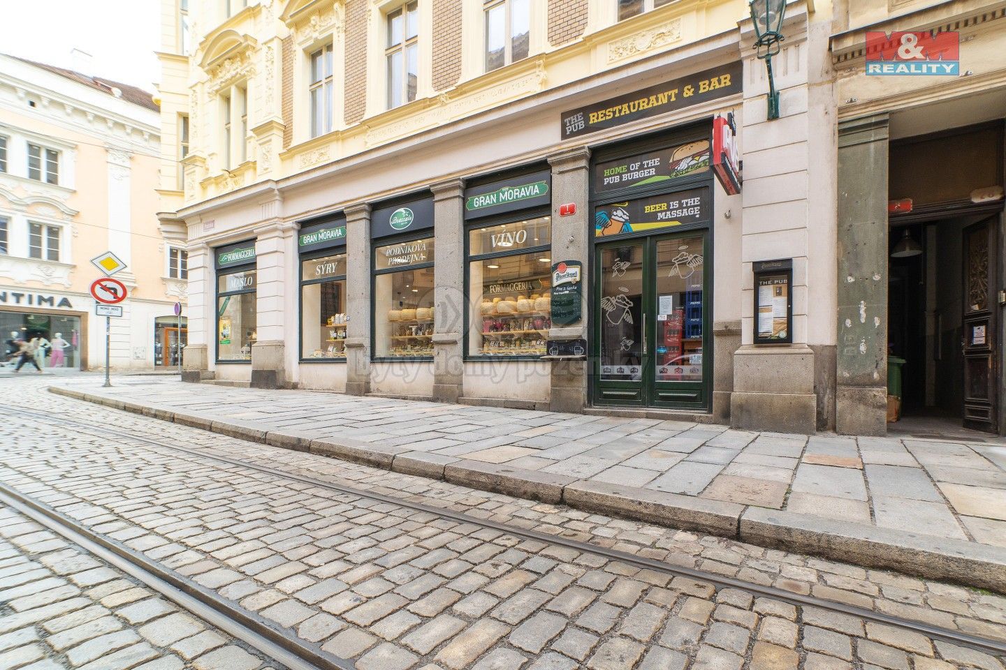 Restaurace, Rooseveltova, Plzeň, 370 m²