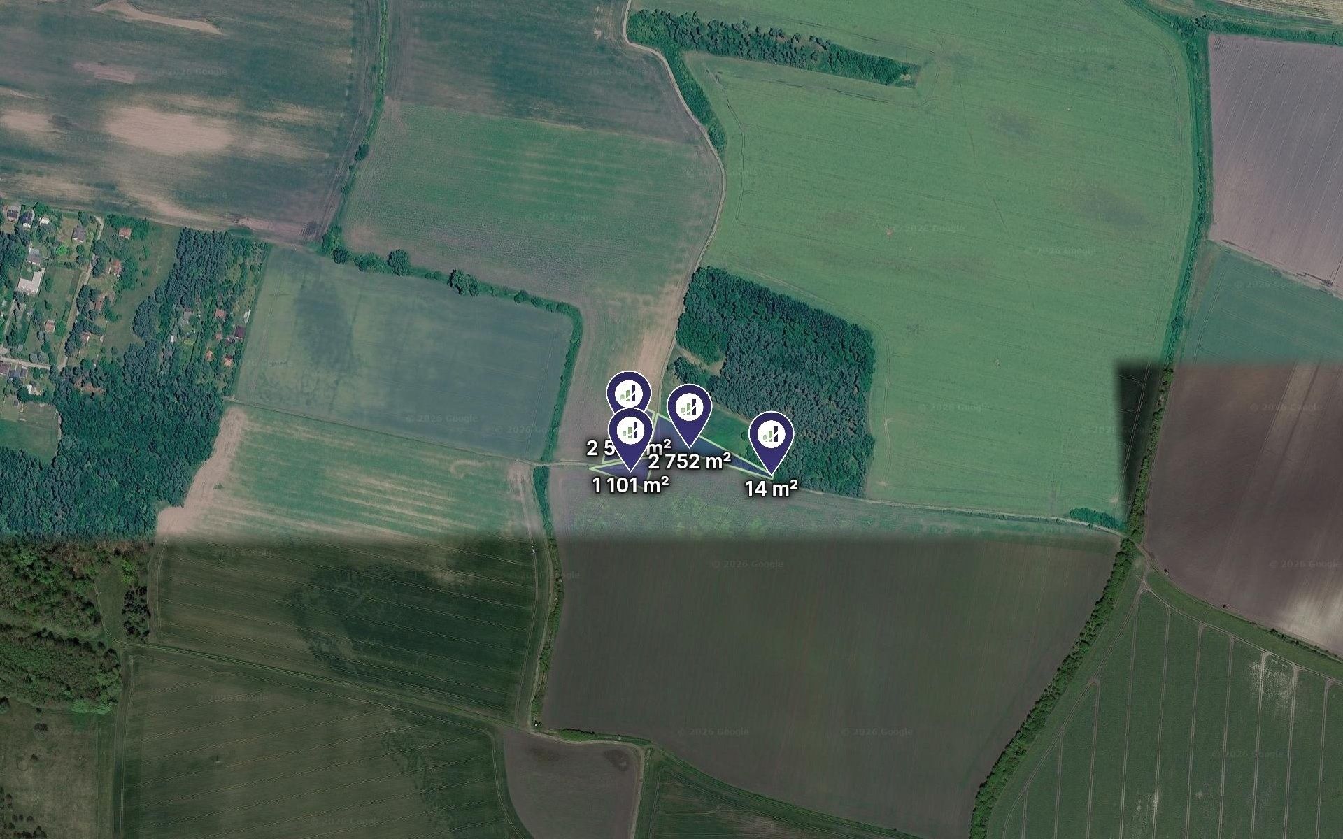 Zemědělské pozemky, Sadská, 33 928 m²