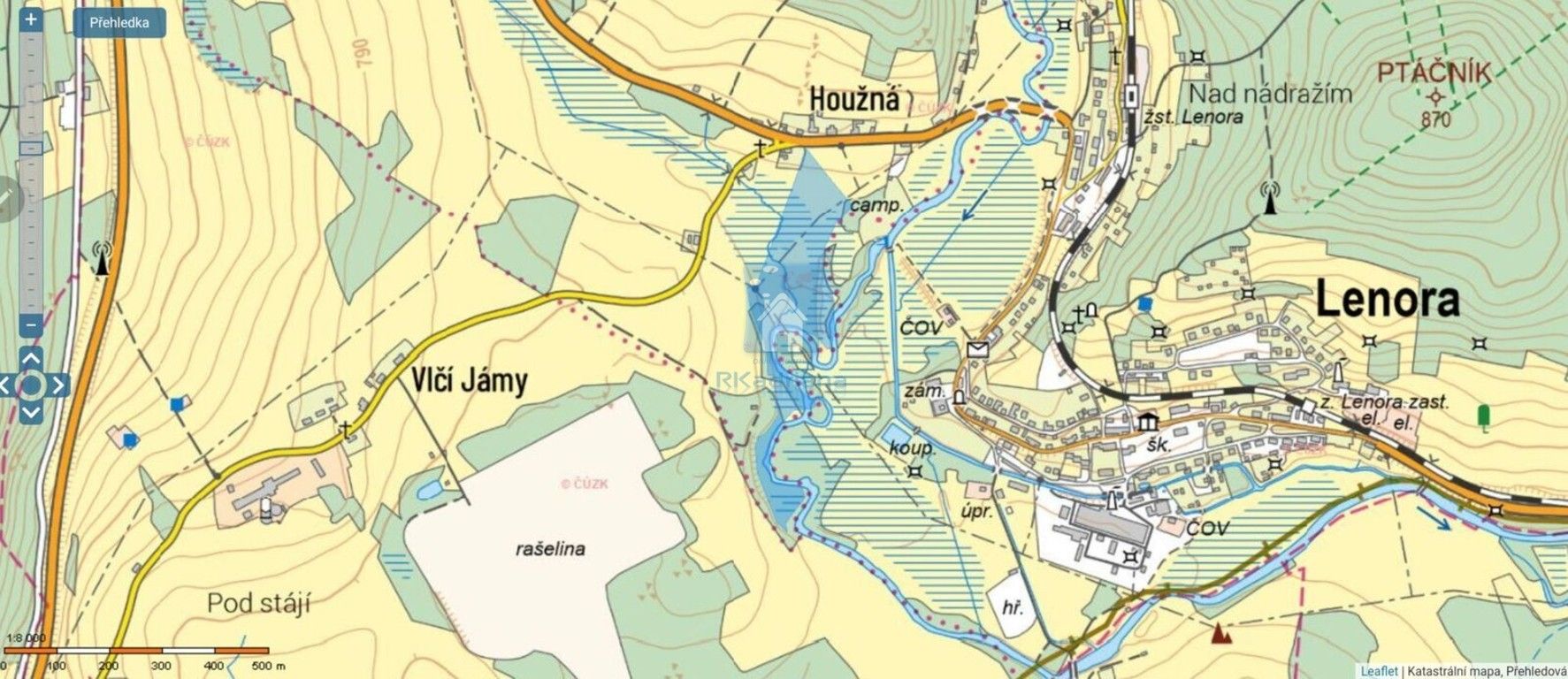 Prodej louka - Lenora, 55 m²