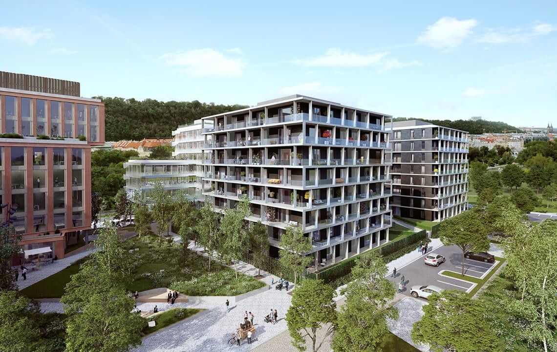 2+kk, Sokolova, Praha - Karlín, 56 m² - 1