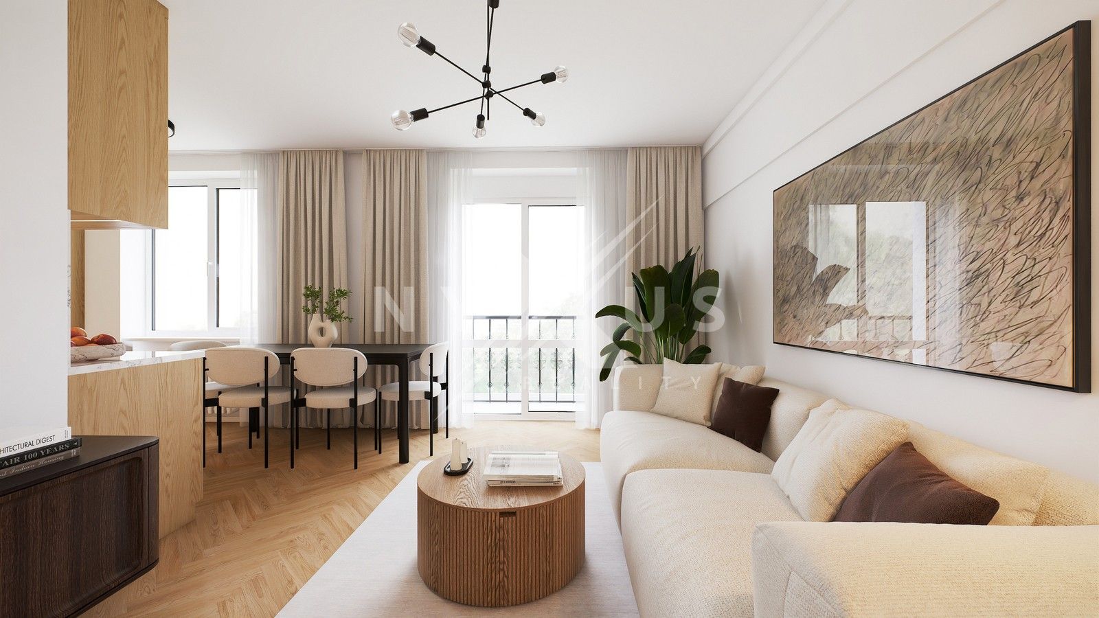 2+1, Černokostelecká, Praha, 57 m²