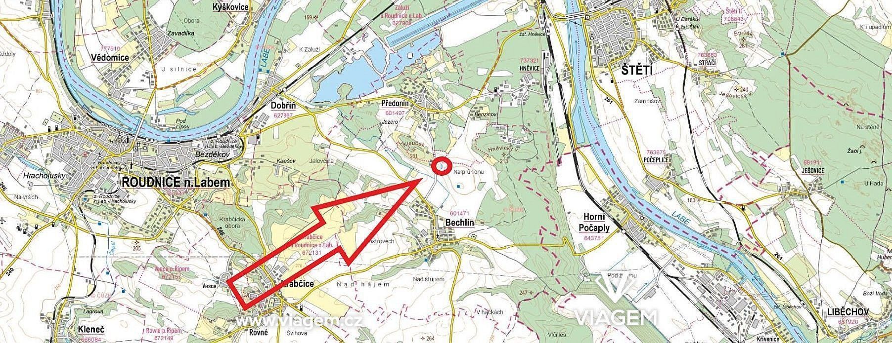 Zemědělský pozemek · Bechlín, okres Litoměřice - 3