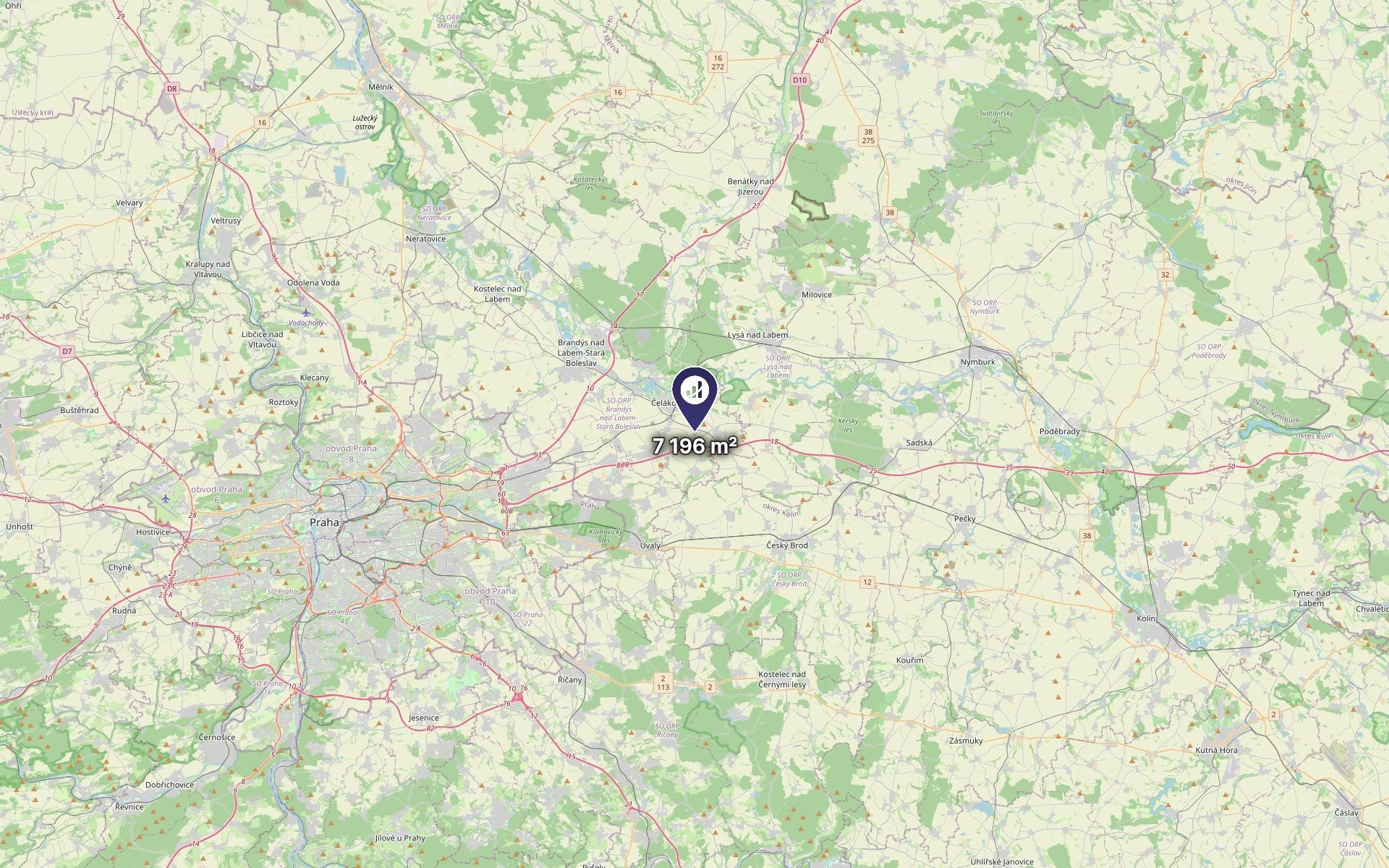 Zemědělský pozemek · 7 196 m² · Mochov - 3