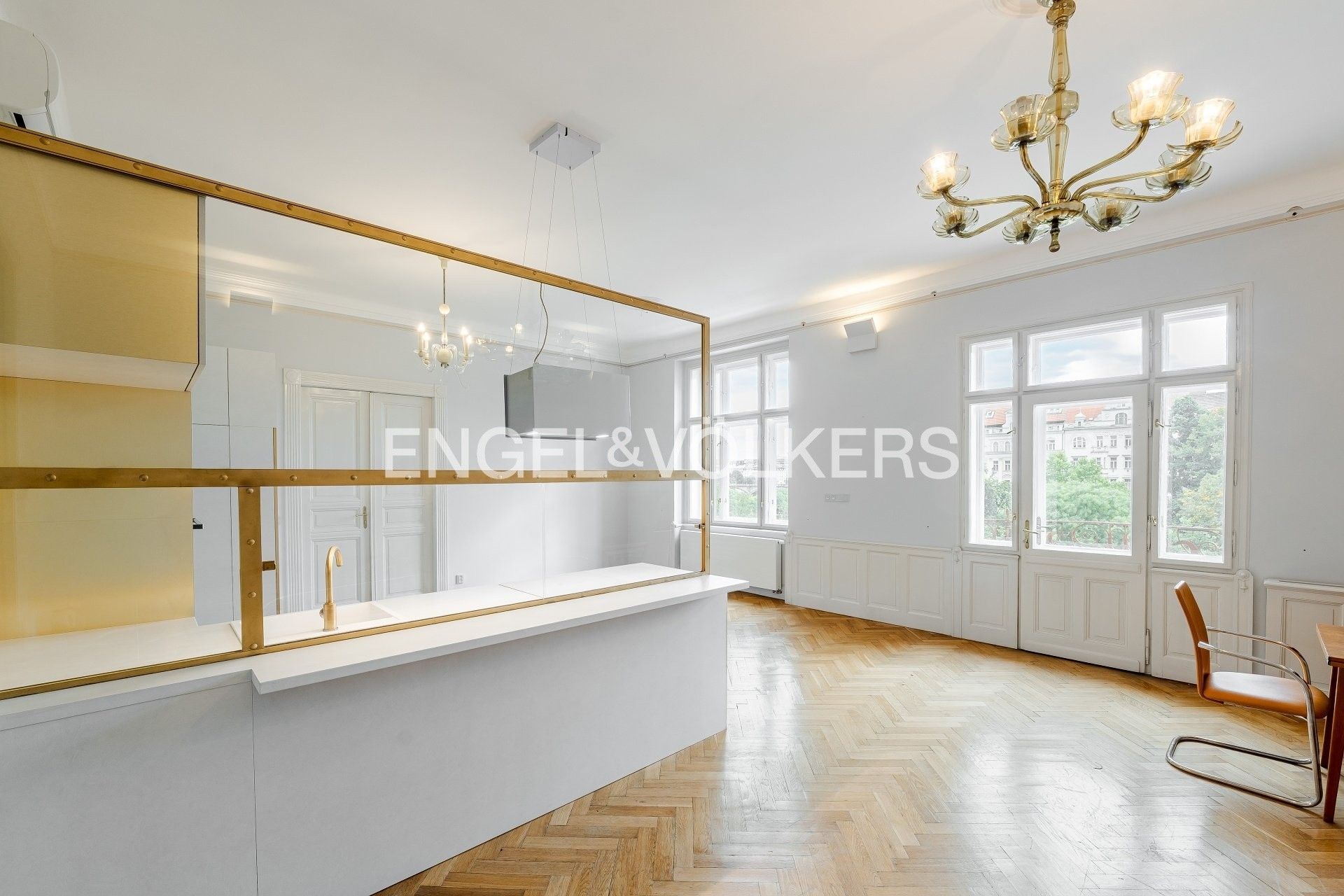 Pronájem byt 3+kk - Dienzenhoferovy sady 1102, Praha Smíchov, 118 m² - 5