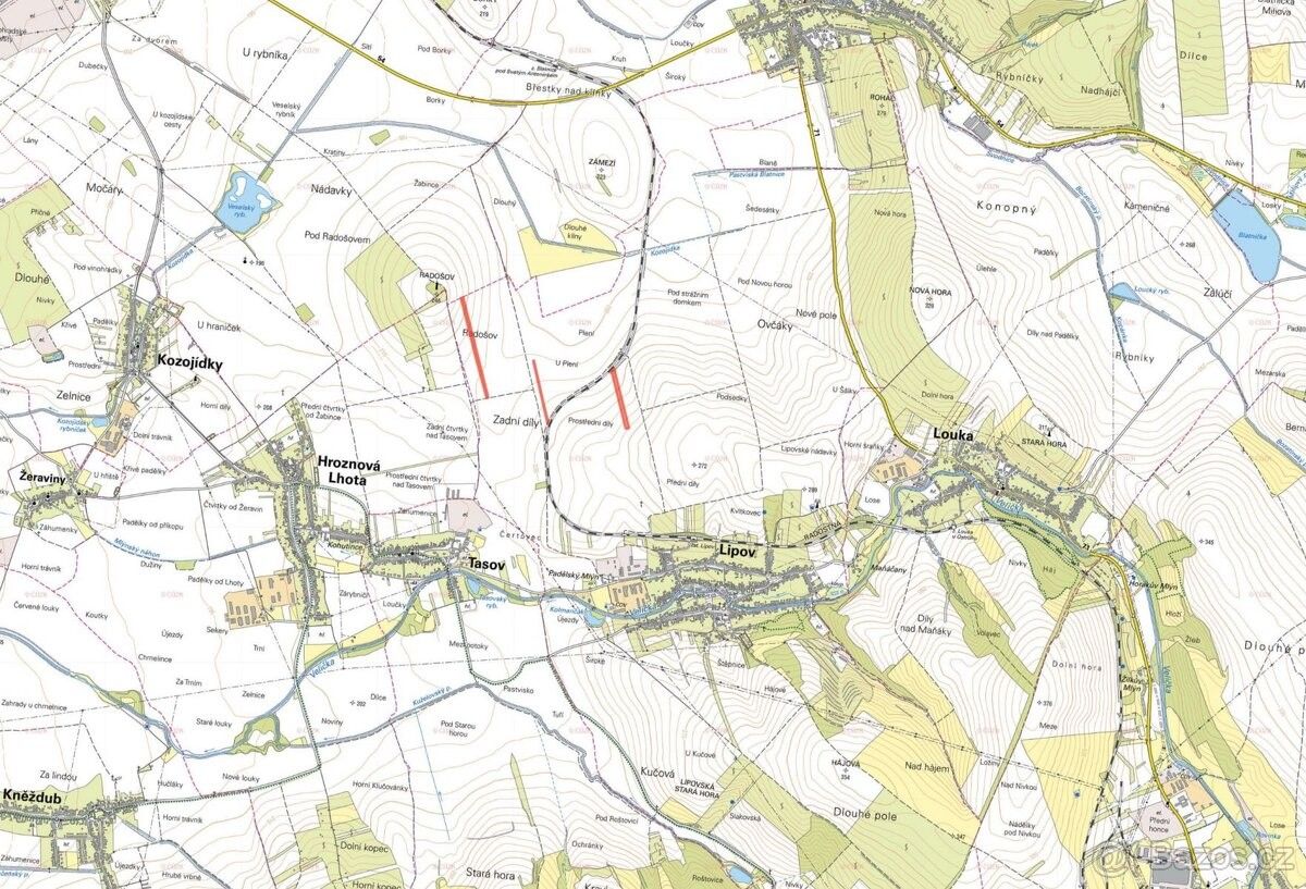 Prodej pozemek pro bydlení - Lipov, 696 72