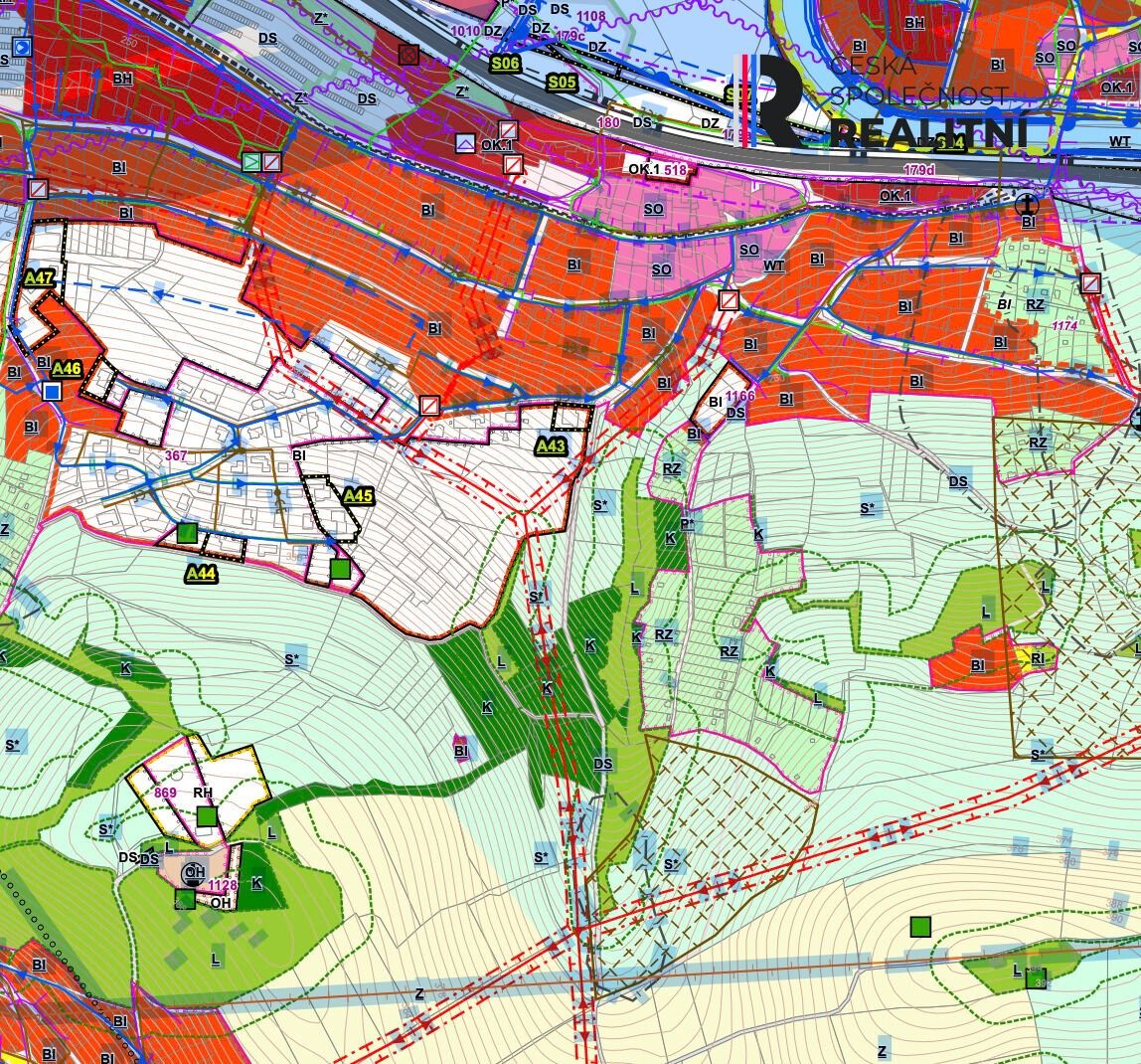 Pozemek pro bydlení · 8 375 m² · Příluky, Zlín - 3
