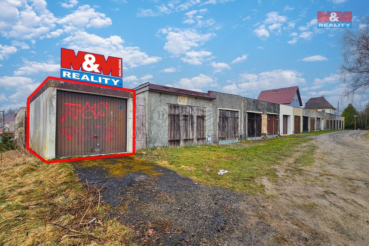 Garáže, Aš, 26 m²