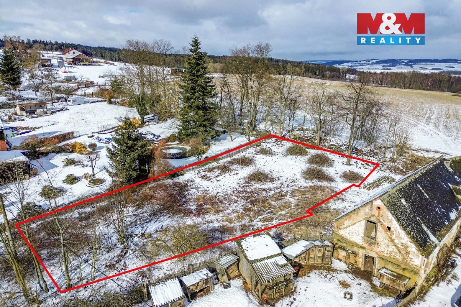 Prodej pozemek pro bydlení - Služetín, Bezvěrov