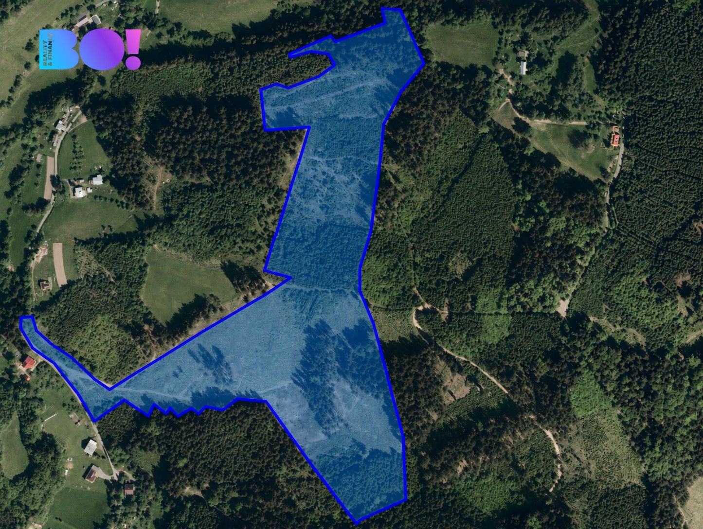 Lesy, Liptál, 105 864 m²