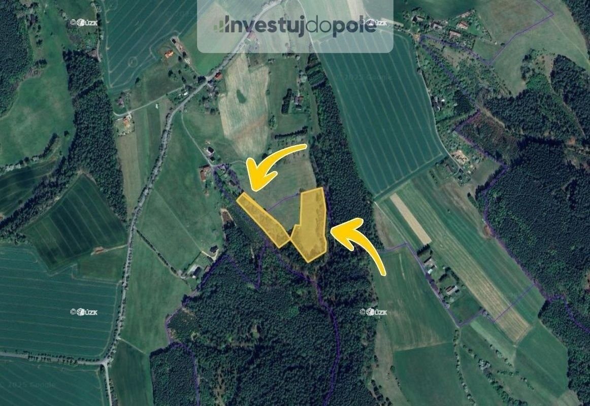 Prodej louka - Český Dub, 19 003 m²