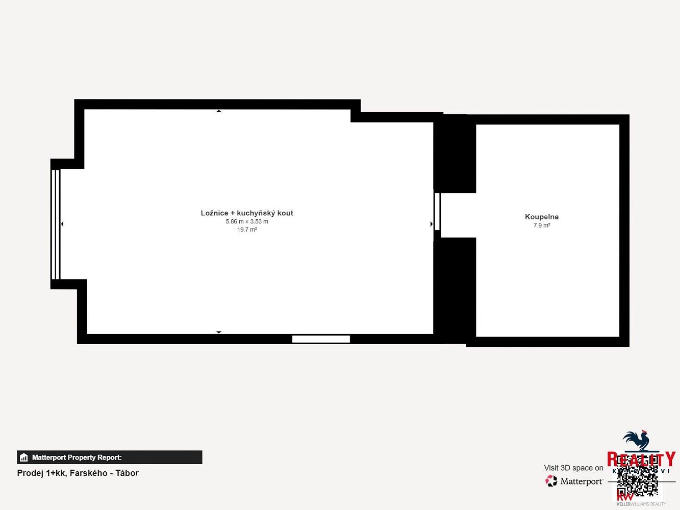 Prodej byt 1+kk - Tábor, Jihočeský kraj, 28 m² - 2