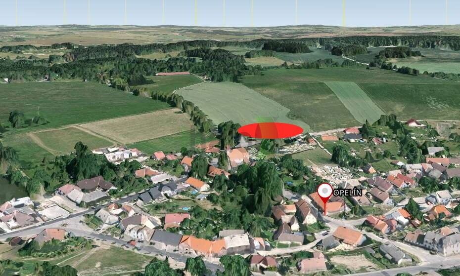 Pozemek pro bydlení · 1 443 m² · Popelín - 4