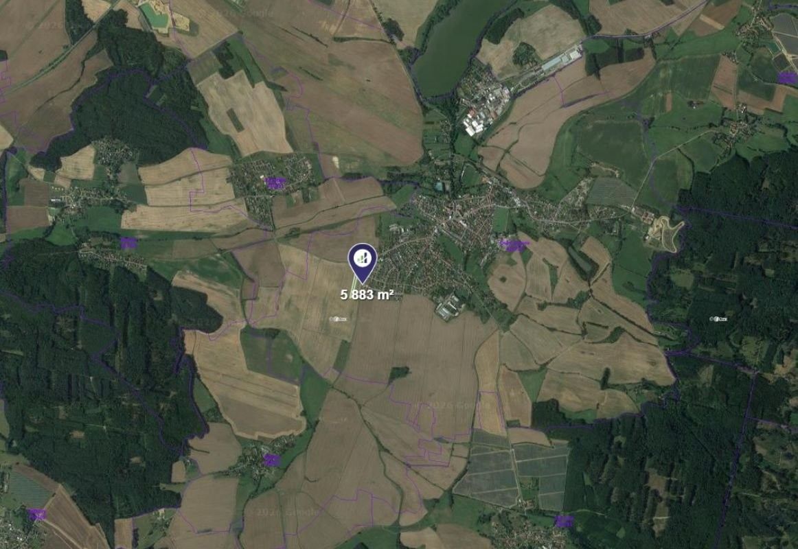 Zemědělské pozemky, Dolní Bousov, 1 471 m² - 2