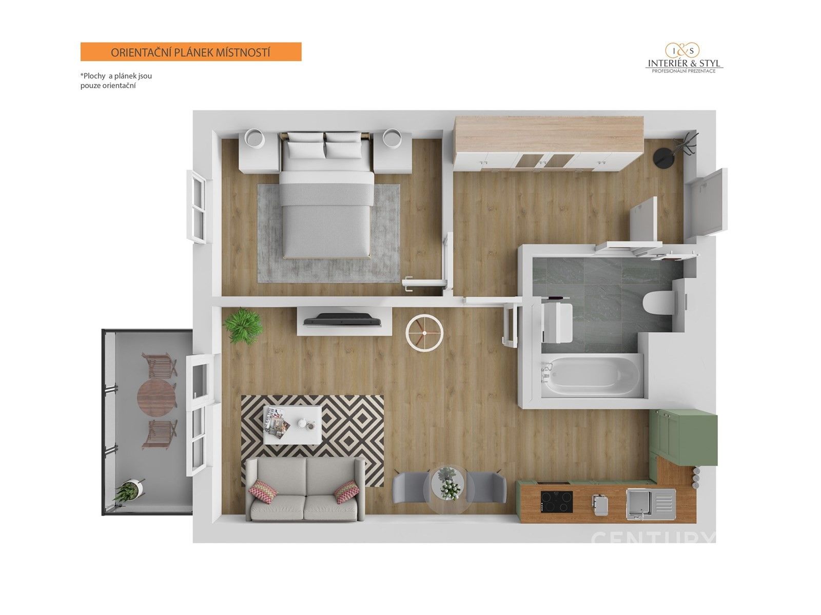 Byt 2+kk · 47 m² · Arnošta Staňka  , Praha Hostivař - 4