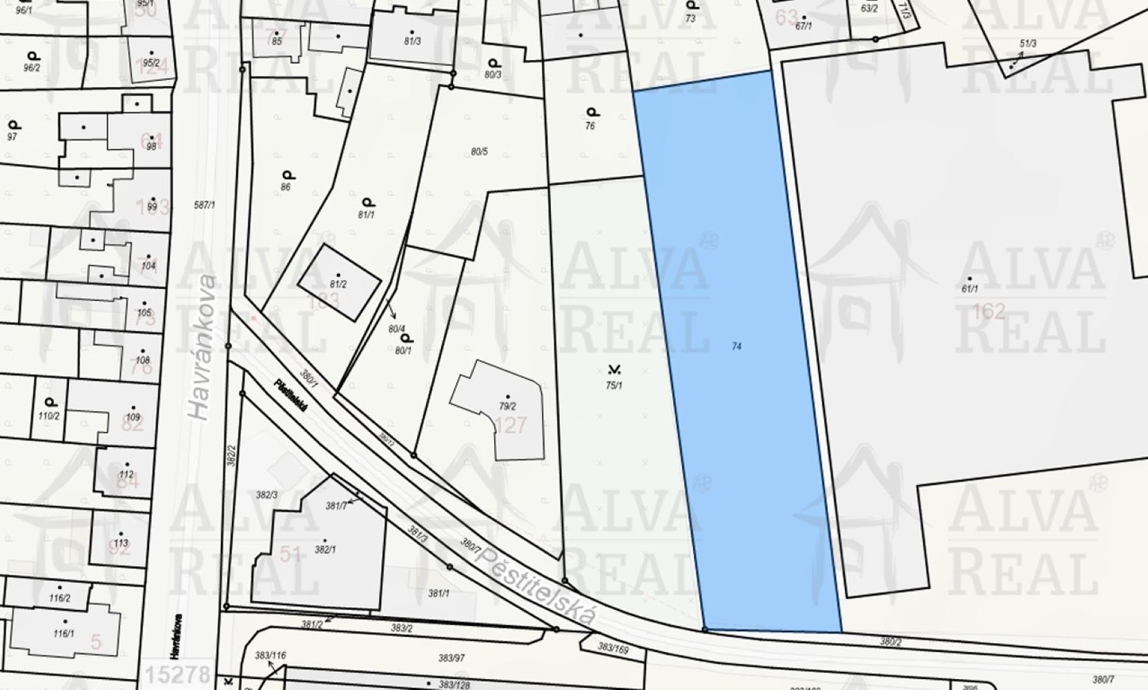 Komerční pozemky, Brno-jih, Brno, 1 500 m² - 2