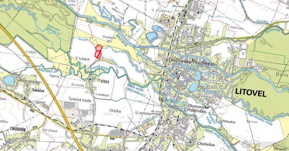 Prodej pozemek pro bydlení - Litovel, 784 01